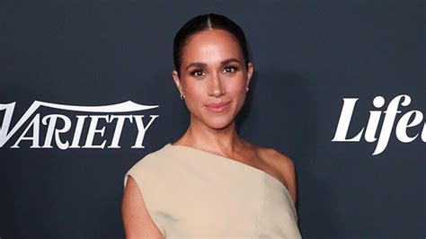 Meghan Markle Stuns in Nude Dress at ‘Variety’ Power of Women ...